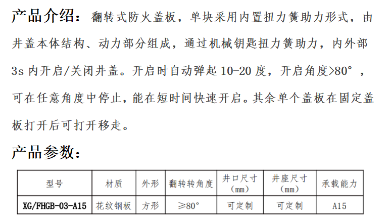 翻转式防火盖板-1946伟德bet官方网站