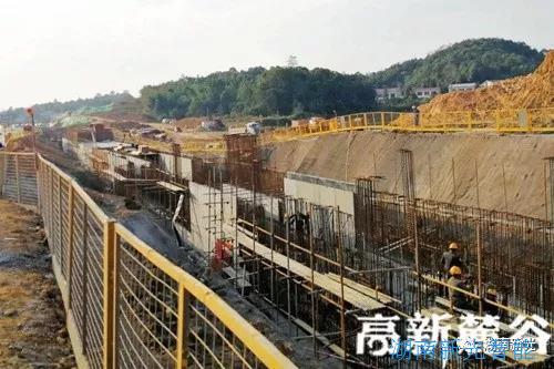 长沙高新区综合管廊试点项目全力提速